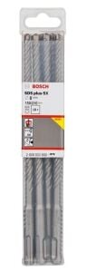 Bosch SDS Plus-5X 10'Lu 8 x 210 mm Dört Elmaslı Matkap Ucu 2608833900