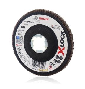 Bosch X-LOCK 115 mm 60 Kum Best Serisi Metal Flap Disk 2608619198