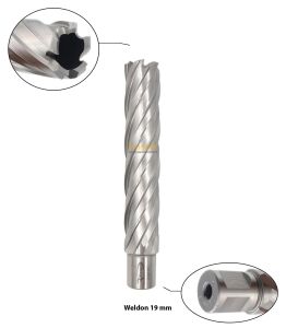 3Keego 23 x 110 mm HSS Uzun Manyetik Matkap Ucu SHC110