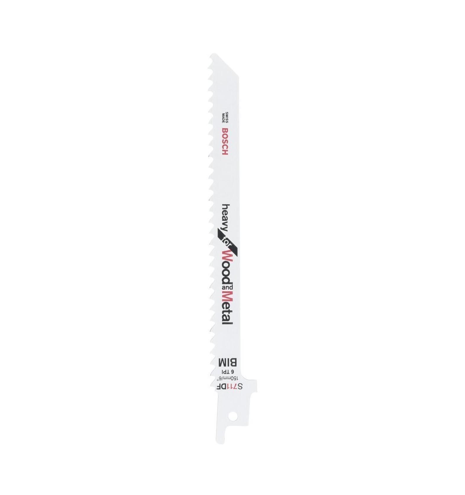 Bosch S 711 DF 100mm 2'li Ağır Hizmet Ahşap-Metal Panter Testere 2608656272
