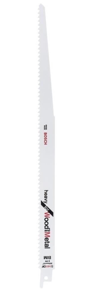 Bosch S 1411 DF 300mm 25'li Ağır Hizmet Ahşap-Metal Panter Testere 2608657562
