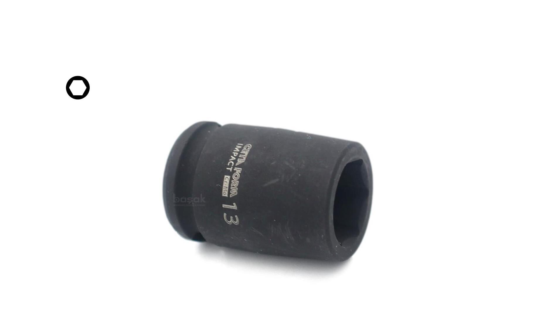 Ceta Form 13 mm 3/8” 6 Köşe Havalı Lokma Anahtar C52R-H13