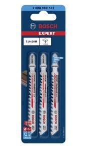 Bosch Expert T 144 DHM 3'lü Sert Ahşap İçin Dekupaj Bıçağı 2608900541