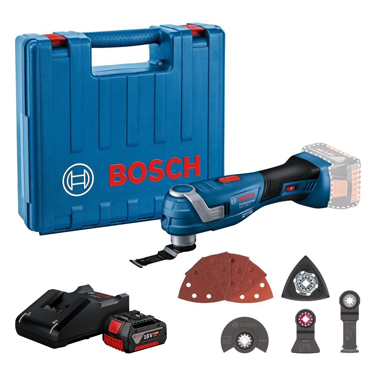 Bosch GOP 185-LI Akülü Çok Amaçlı Makine 1 x 4Ah 06018G2021