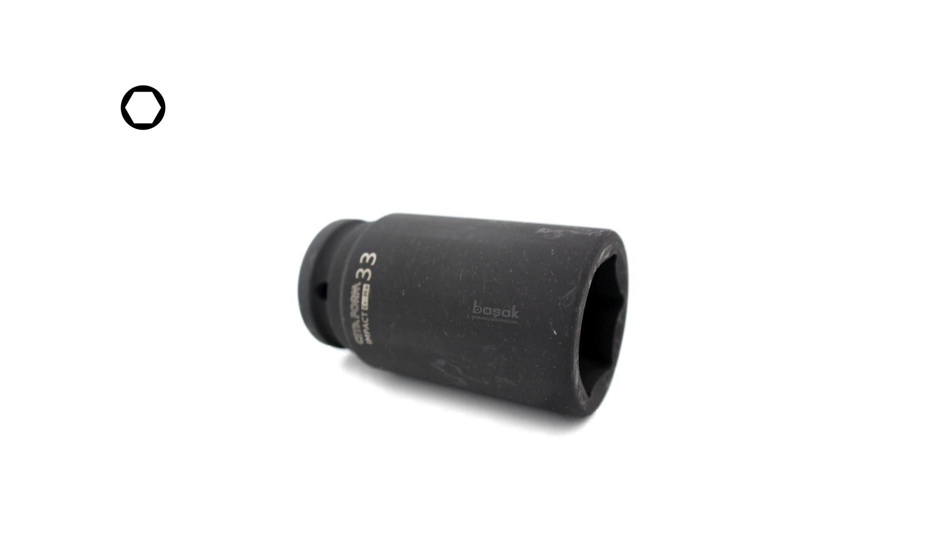 Ceta Form 33 mm 3/4 Havalı Derin Lokma Anahtar C74-H33