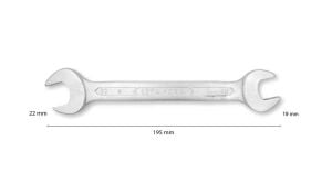 Ceta Form 19 x 22 mm Açık Ağız Anahtar B10-1922