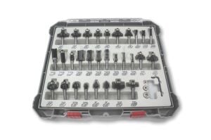 Bosch 30 Parça Karışık Freze Ucu Seti 8 mm Şaftlı 2607017475