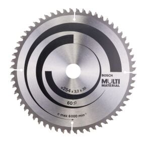Bosch Multi Material 254*30 mm 60 Diş Elmas Daire Testere Bıçağı 2608640449