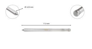 3Keego HC50 6.35*112mm (14-17mm)  Manyetik Matkap Merkezleme Pimi
