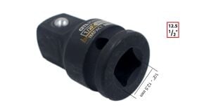 Ceta Form C61-92 1/2’’ Havalı Lokma Adaptörü - D:1/2” E:3/4”