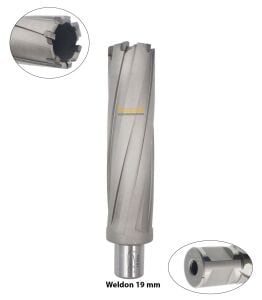 3Keego 30 x 110 mm TCT Uzun Elmas Manyetik Matkap Ucu HC110