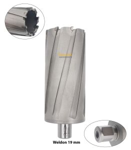 3Keego 55 x 110 mm TCT Uzun Elmas Manyetik Matkap Ucu HC110