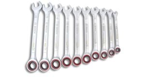 Bosch Profesyonel 8-19 mm Cırcırlı Anahtar Takımı 10 Parça 1600A02AU0