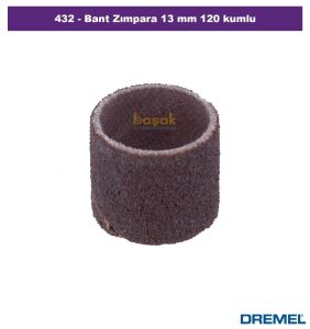 DREMEL 432 Bant Zımpara 120 kum (4 adet) 2615T432JA