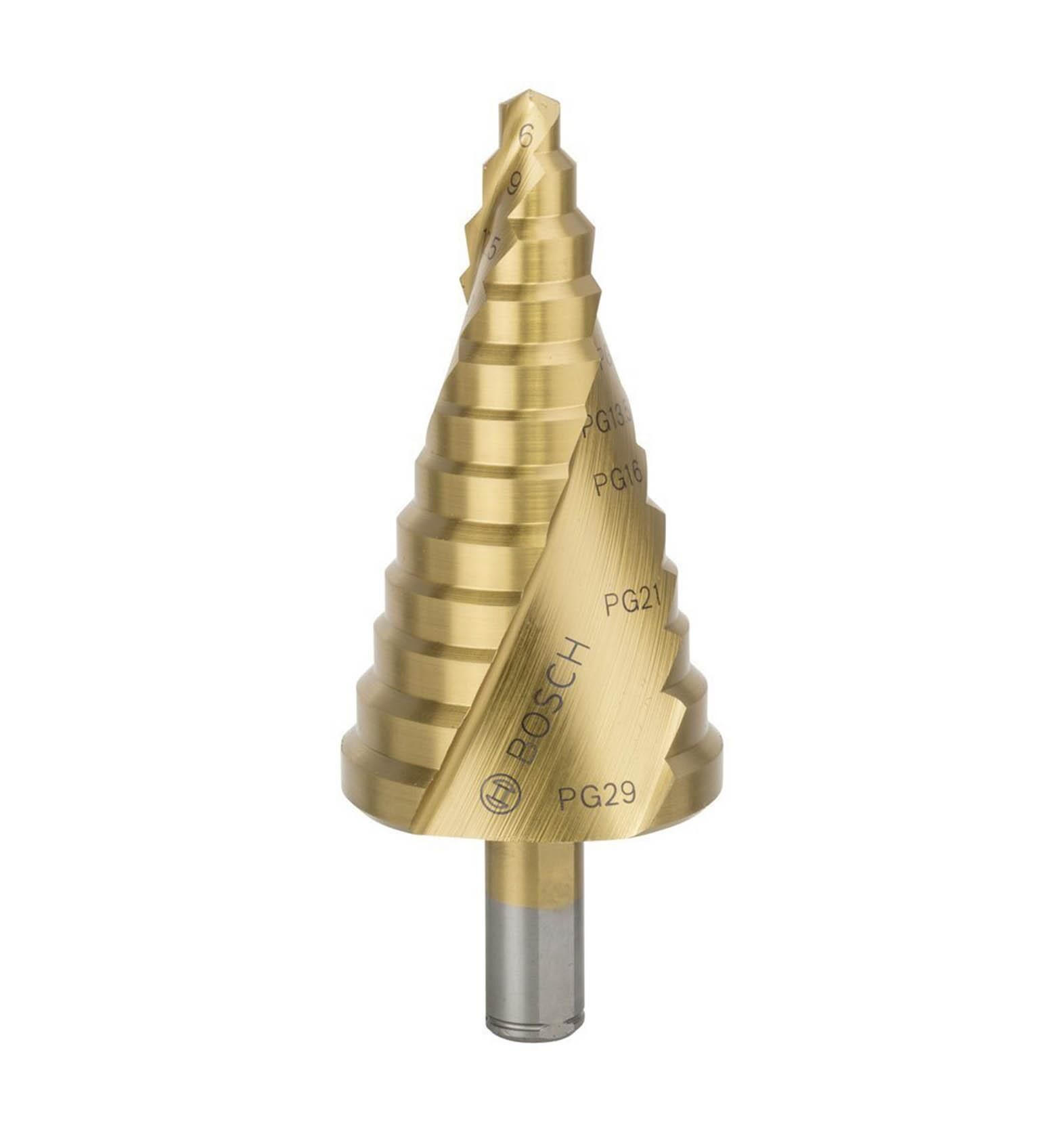 Bosch HSS-TiN 12 kademeli Matkap Ucu PG7-PG29 2608587435