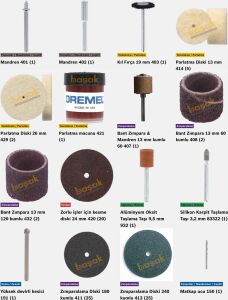 Dremel 3200 El Motoru+225 Esnek Uzatma+90 Aks. F0133200JA