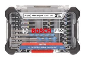 Bosch PRO Impact 20 Parça Vidalama ve Delme Uç Seti (2608521U83)