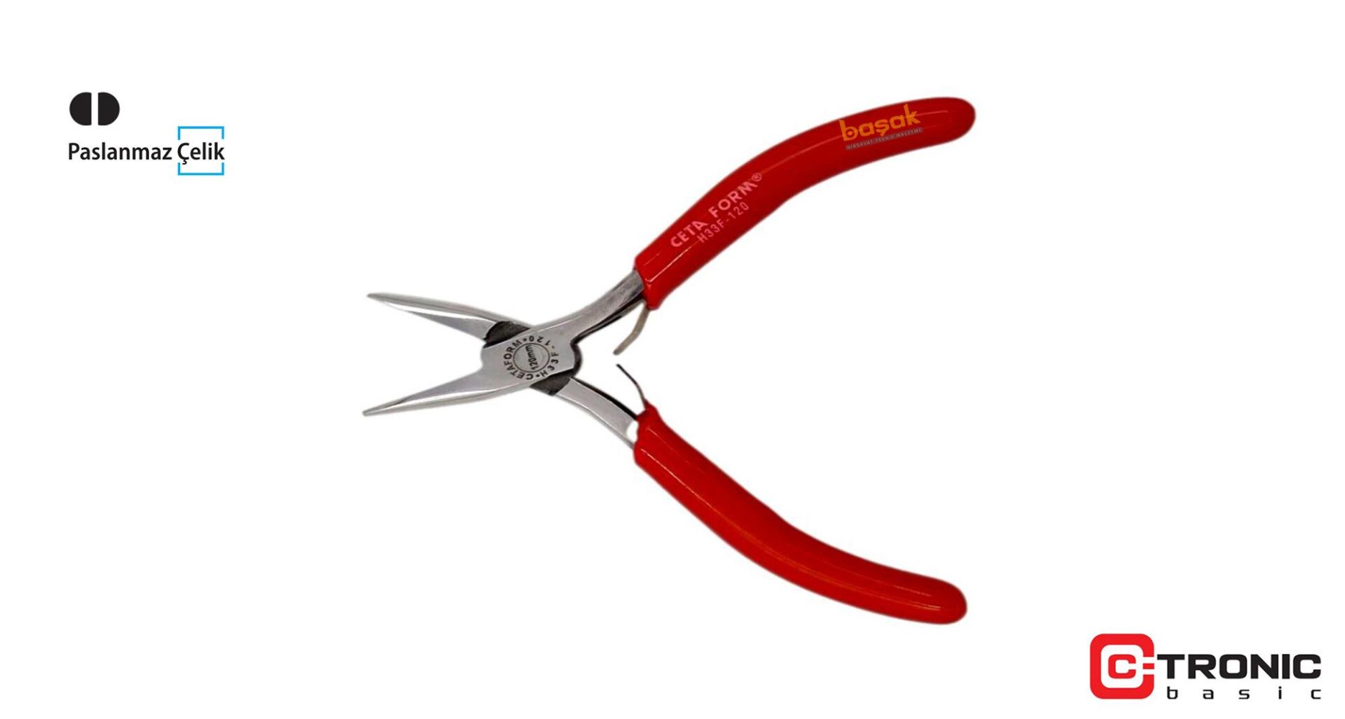 Ceta Form Elektronikçi Kargaburun (Dişsiz Tutma Yüzeyi) H33F-120