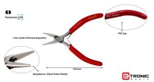 Ceta Form Elektronikçi Kargaburun (Dişsiz Tutma Yüzeyi) H33F-120