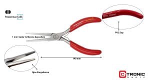 Ceta Form Elektronikçi İğne Kargaburun H35S-140