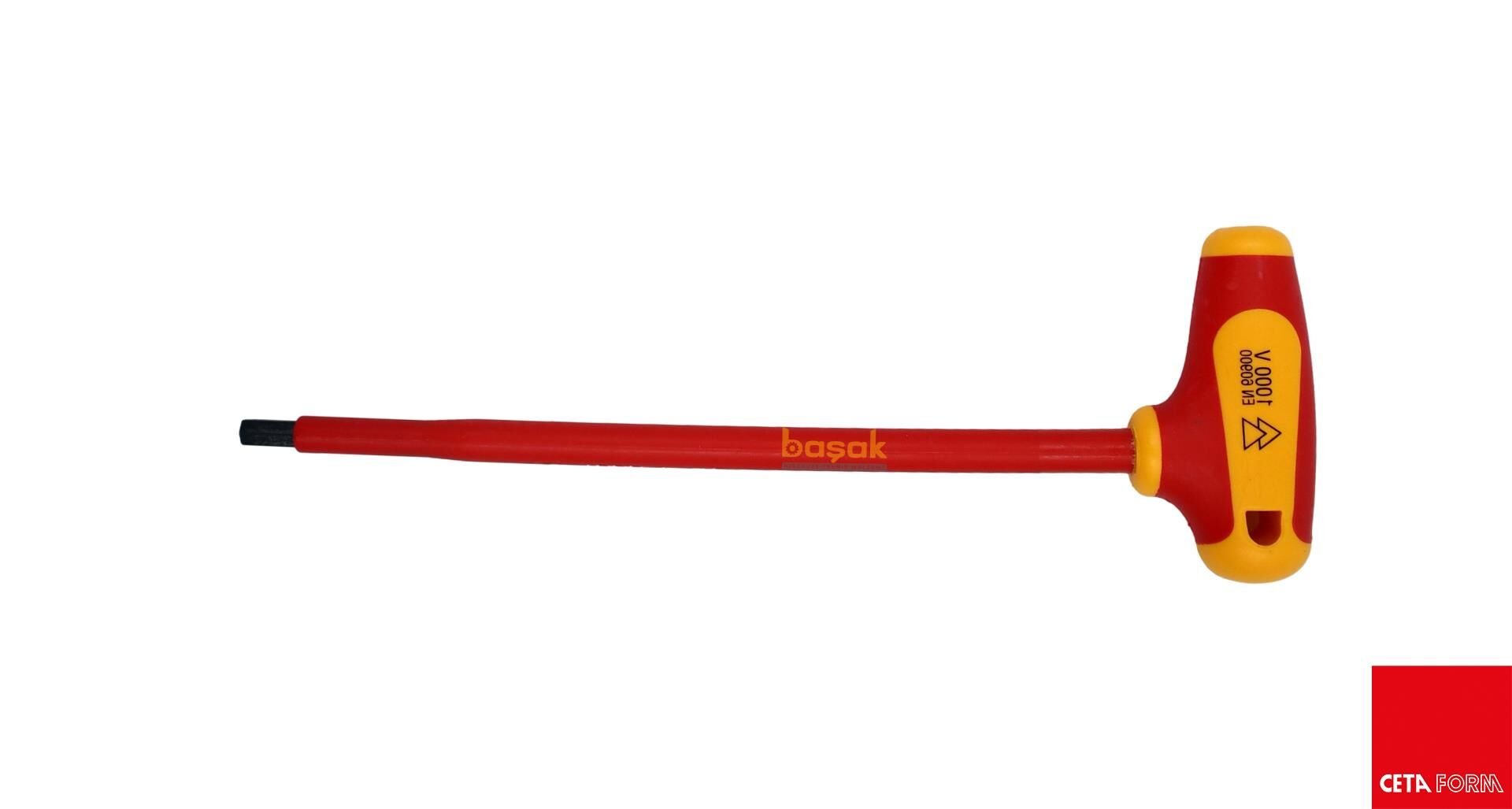 Ceta Form 1000V T Saplı 8x200 mm İzoleli Allen Anahtar GK10-080