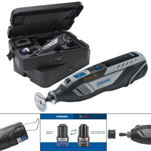 Dremel 8250-5/65 Yeni 2x12V Akülü Kömürsüz Çok Amaç El Motoru F0138250JF