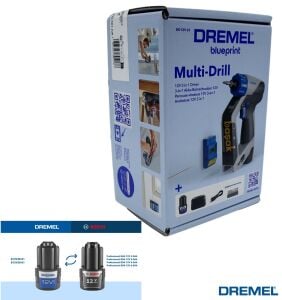 Dremel DD12V-S1 3’ü 1 Arada 12V Akülü Delme&Vidalama+Duvar Dedektörü+Lazer Hizalama
