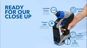 Dremel DD12V-S1 3’ü 1 Arada 12V Akülü Delme&Vidalama+Duvar Dedektörü+Lazer Hizalama