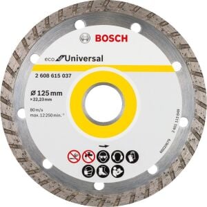 Bosch Eco Turbo 125mm Elmas Yapı Malzemeleri Kesme Testeresi 2608615037