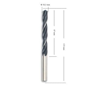 MTE 10,3 mm Haddeli Metal Matkap Ucu HSS DIN 338