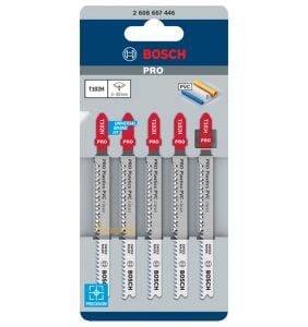 T 102 H PVC İçin Temiz Kesim Dekupaj Ucu 5'li 2608667446