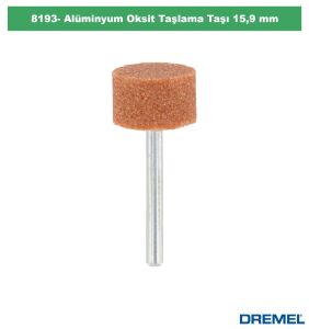 DREMEL 8193 Alüminyum Oksit Taşlama Taşı 15,9 mm (2 Adet) 26158193JA