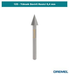 DREMEL 125 Yüksek Devirli Kesici 6,4 mm (2 adet)