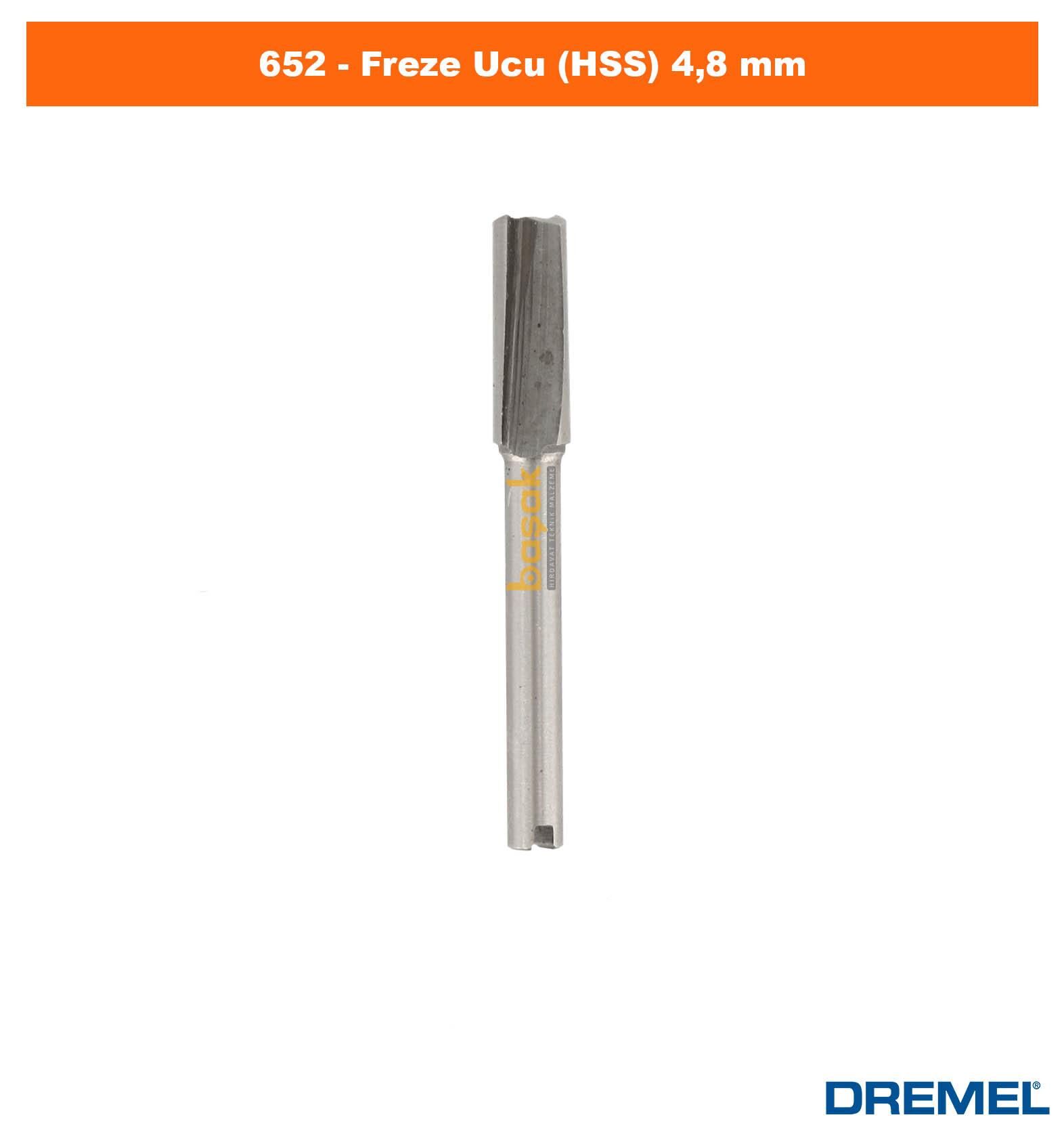 DREMEL 652 Freze Ucu (HSS) 4,8 mm 2615065232