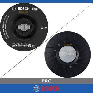 Bosch X-LOCK 125 mm Fiber Disk Orta Sertlikte Taban 2608601715