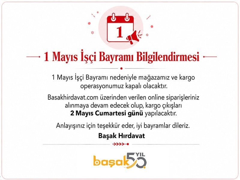 1Mayıs İşci Bayramı bilgilendirmesi
