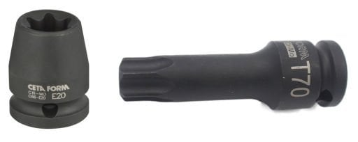 1/2'' Havalı Torx Lokmalar
