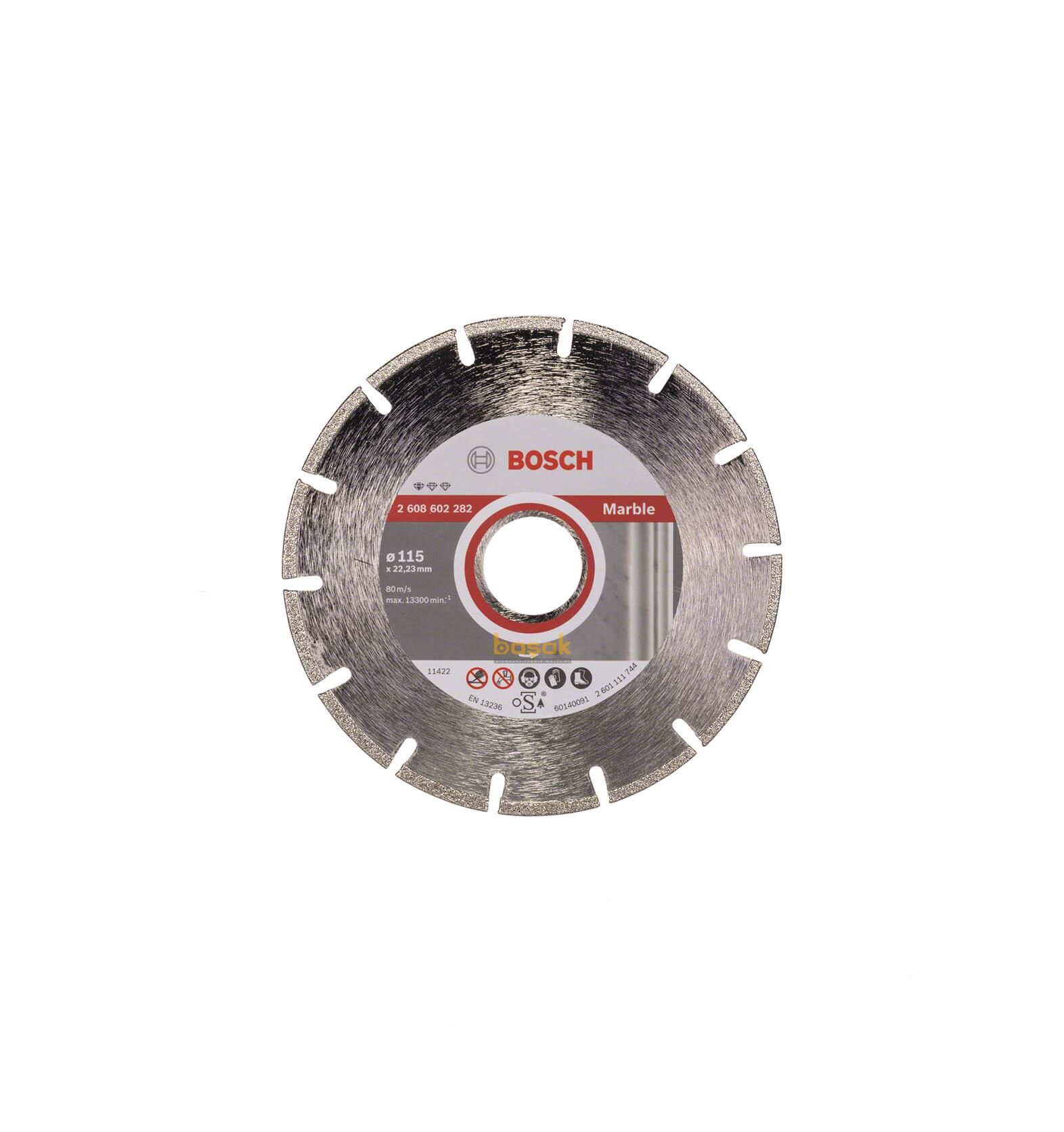 Bosch 115mm Elmas Mermer Kesici Disk Standart 2608602282
