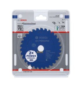 Bosch Expert 136x20 mm 30 Diş Akülü Paslanmaz Daire Testeresi 2608644530