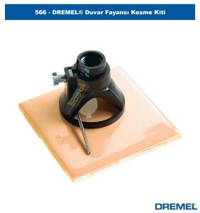 DREMEL 566 Duvar Fayansı Kesme Kiti