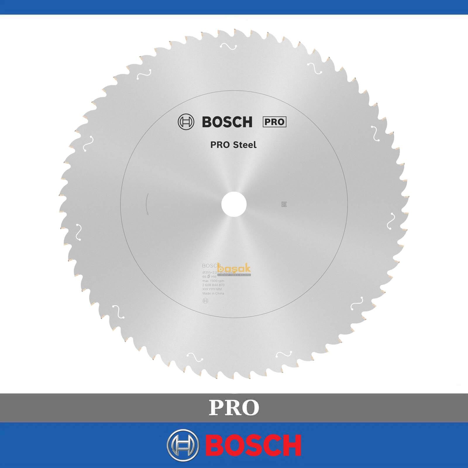 Bosch Pro 355x25.4 mm 66 Diş Metal Kesim Daire Testere 2608844870