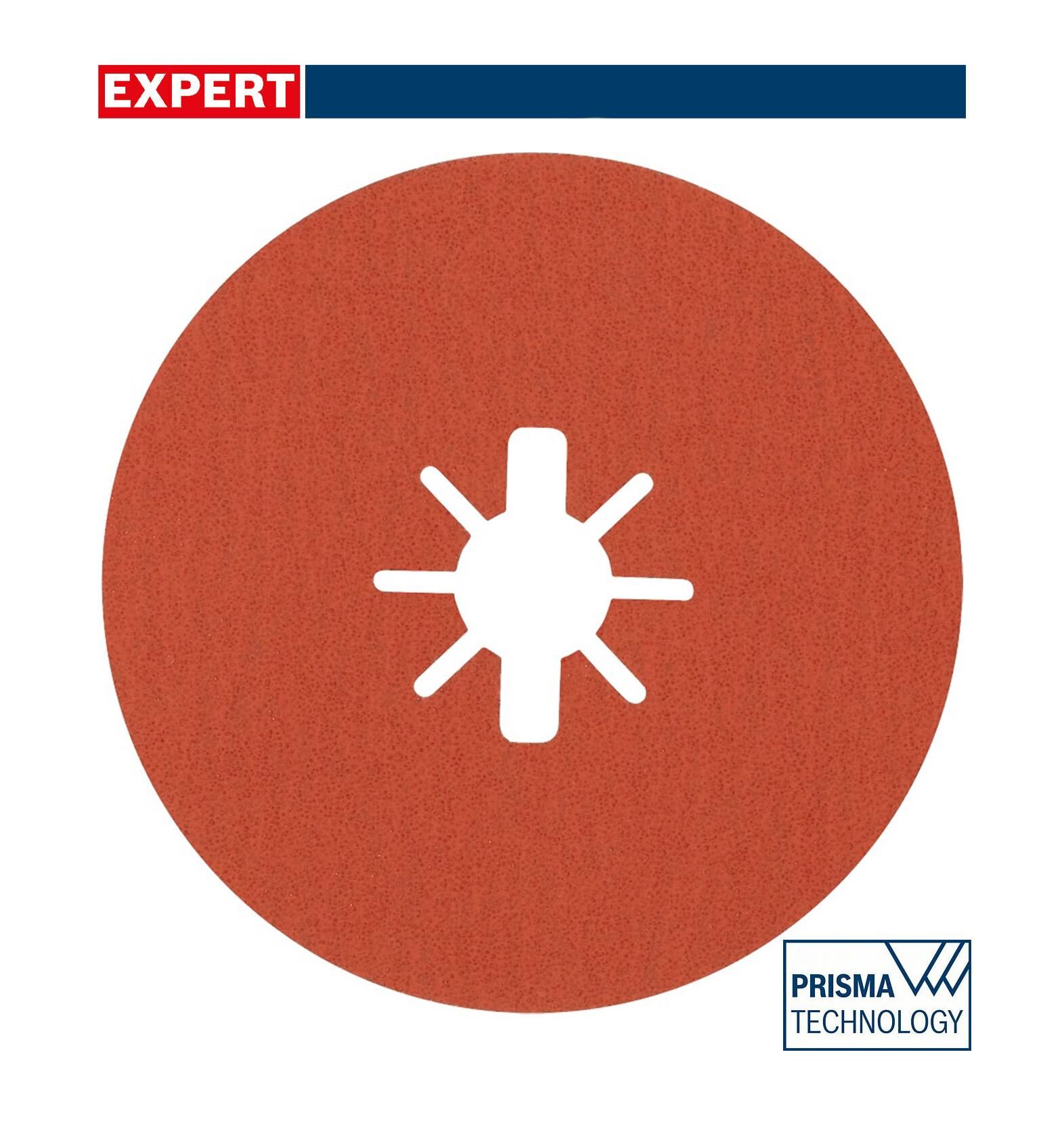 Bosch R782 Expert 125 mm 80 kum Inox Disk Zımpara 25'li 2608621826