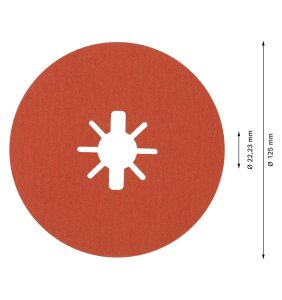 Bosch R782 Expert 125 mm 80 kum Inox Disk Zımpara 25'li 2608621826