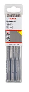 Bosch SDS Plus-5X 10'lu 5 x 160 mm Dört Elmaslı Matkap Ucu 2608833890