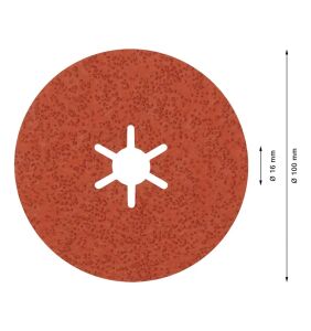 Bosch R782 Expert 100 mm 36 kum Inox Disk Zımpara25'li 2608621816