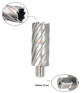 3Keego 37 x 75 mm HSS Uzun Manyetik Matkap Ucu SHC75