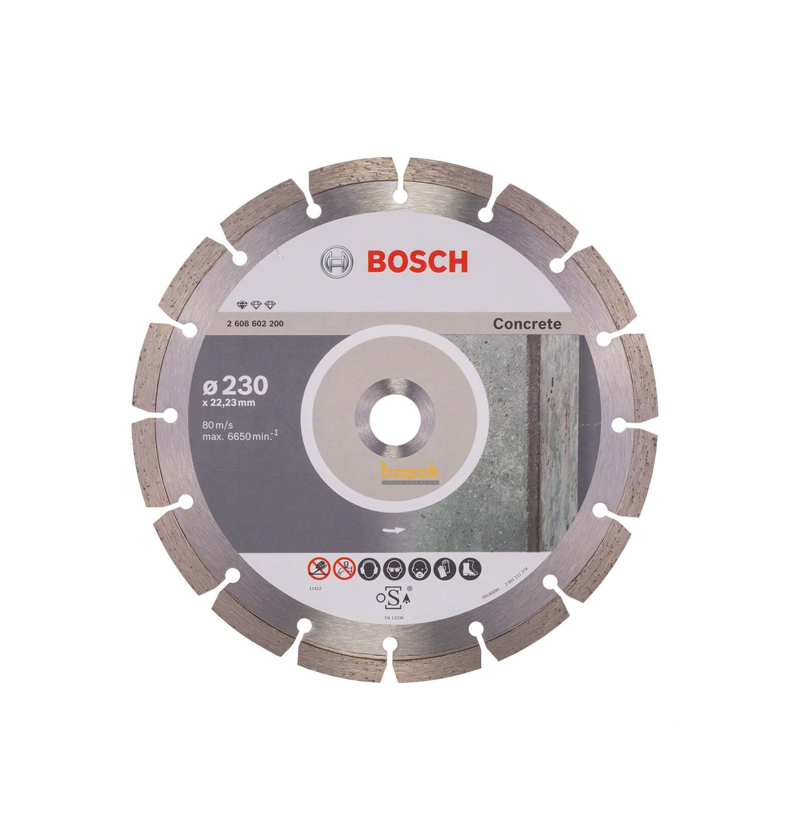 Bosch 230 mm Elmas Beton Kesme Testeresi 2608602200