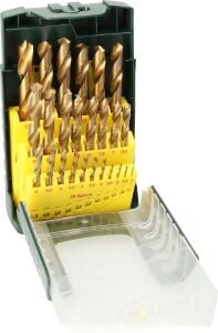 Bosch HSS-TiN 25 Parça 1-13mm Metal Matkap Ucu Takımı 2607017154