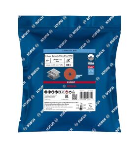 Bosch R782 Expert 100 mm 80 kum Inox Disk Zımpara 25'li 2608621818