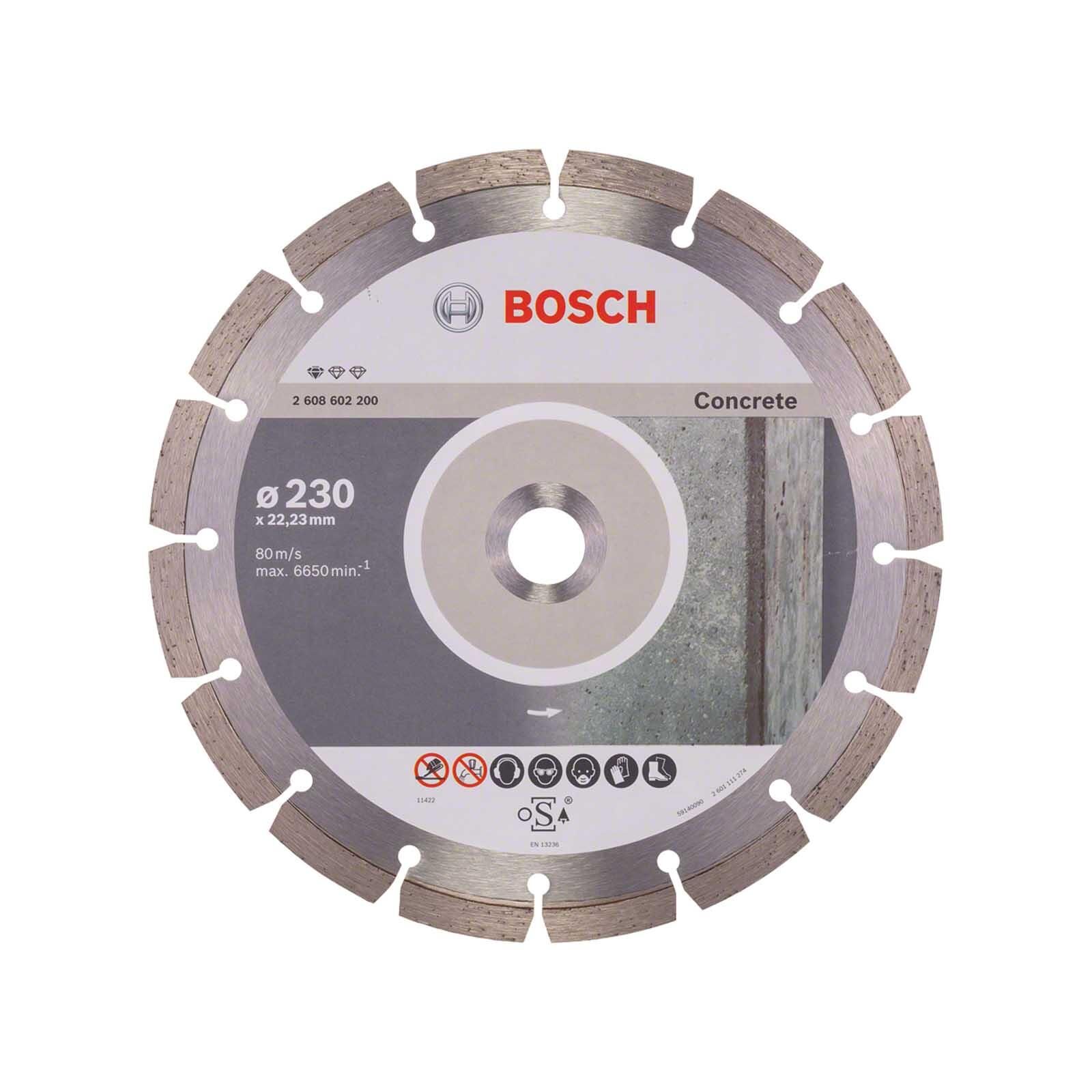 Bosch Standart 230 mm Elmas Beton Kesici Disk 2608602200